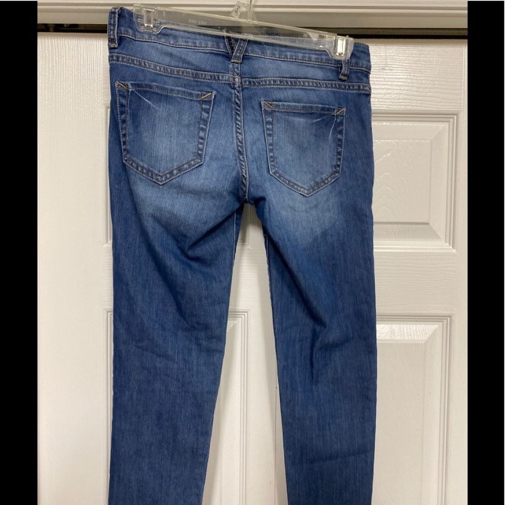 Bcbgeneration Shadow Patch Jeans Size 25 - image 4